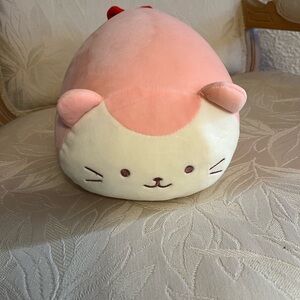 Anirollz Pink Kawaii Cat Medium Plush